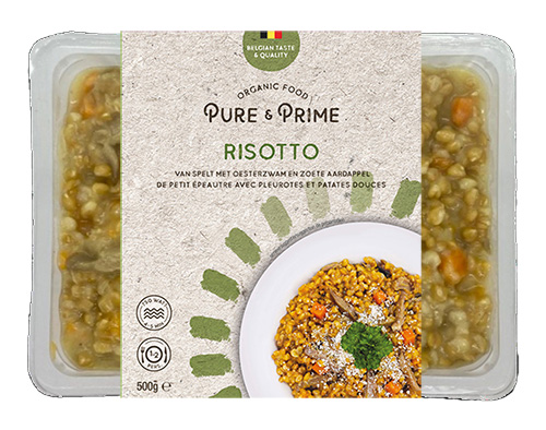 Pure & Prime Risotto van spelt - oesterzwammen - zoete aardappelen bio 500g